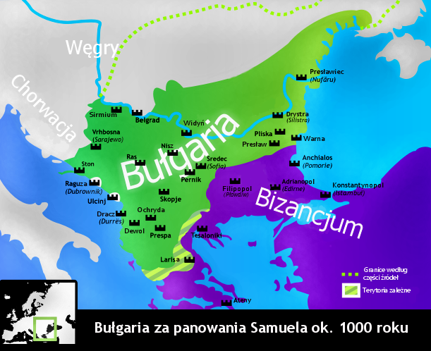 Radomir - władał olbrzymim państwem bułgarskim