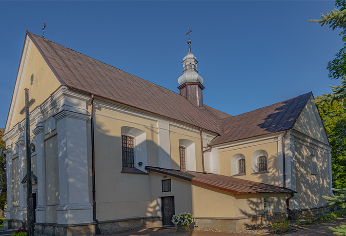 Wierzbica - kościół parafialny pw. św. Stanisława Biskupa - powiat radomski